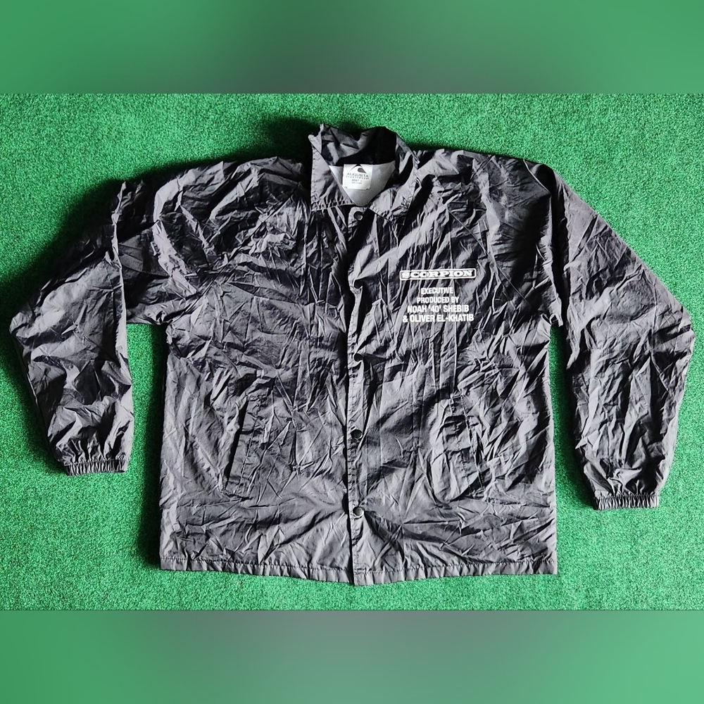 Drake  Scorpion  Rare OVO 2018 Tour Windbreaker Jacket Men Size Large